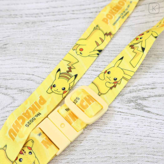 Japan Pokemon Neck Strap - Pikachu : Smash Color - 2
