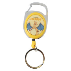 Japan Pokemon Carabiner with Reel - Charizard : Smash Color