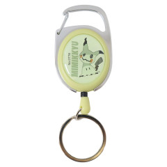 Japan Pokemon Carabiner with Reel - Mimikyu : Smash Color