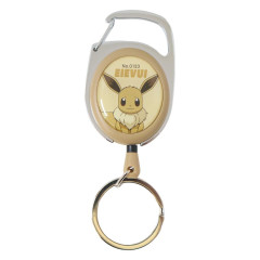 Japan Pokemon Carabiner with Reel - Eevee : Smash Color