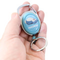 Japan Pokemon Carabiner with Reel - Snorlax : Smash Color - 2