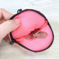 Japan Pokemon Mini Round Accessory Pouch - Eevee : Japanese Style Red - 3