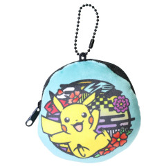 Japan Pokemon Mini Round Accessory Pouch - Pikachu : Japanese Style