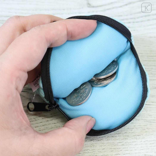 Japan Pokemon Mini Round Accessory Pouch - Pikachu : Japanese Style - 3