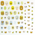Japan San-X Original Deco Petit Sticker - Kiiroitori & Korilakkuma & Rilakkuma : Miracle Cute Clover - 2