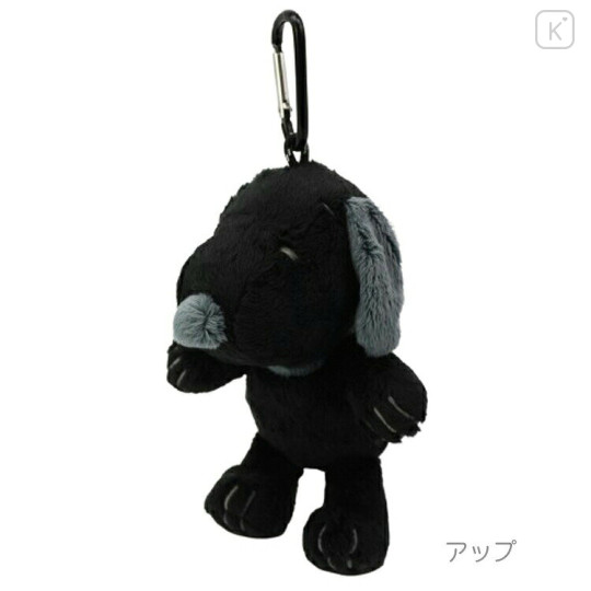 Japan Peanuts Plush Eco Bag - Snoopy : Noir Black - 2