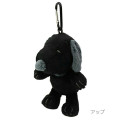 Japan Peanuts Plush Eco Bag - Snoopy : Noir Black - 2