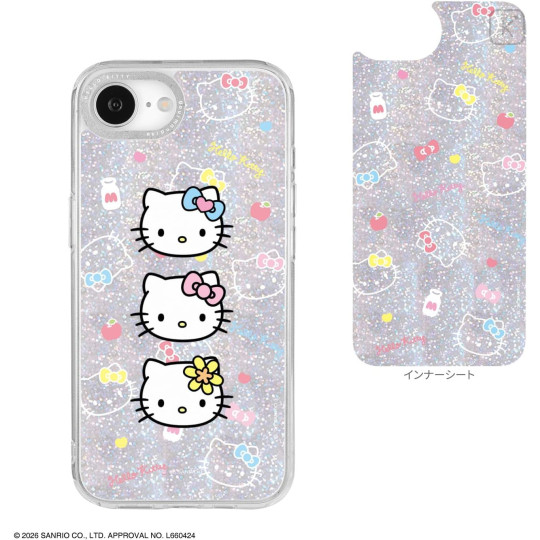 Japan Sanrio Camera Frame iPhone 17e / 16e Case - Hello Kitty - 2