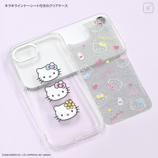 Japan Sanrio Camera Frame iPhone 17e / 16e Case - Hello Kitty - 3