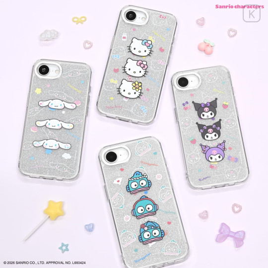 Japan Sanrio Camera Frame iPhone 17e / 16e Case - Hello Kitty - 7