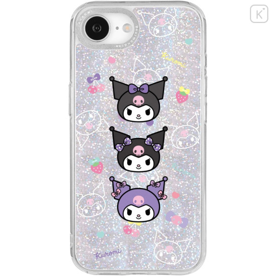 Japan Sanrio Camera Frame iPhone 17e / 16e Case - Kuromi - 1