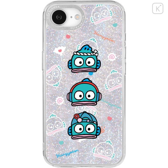 Japan Sanrio Camera Frame iPhone 17e / 16e Case - Hangyodon - 1