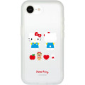 Japan Sanrio IIIIfit Plump Frame iPhone 17e / 16e Case - Hello Kitty - 1