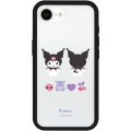 Japan Sanrio IIIIfit Plump Frame iPhone 17e / 16e Case - Kuromi - 1