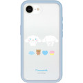 Japan Sanrio IIIIfit Plump Frame iPhone 17e / 16e Case - Cinnamoroll - 1