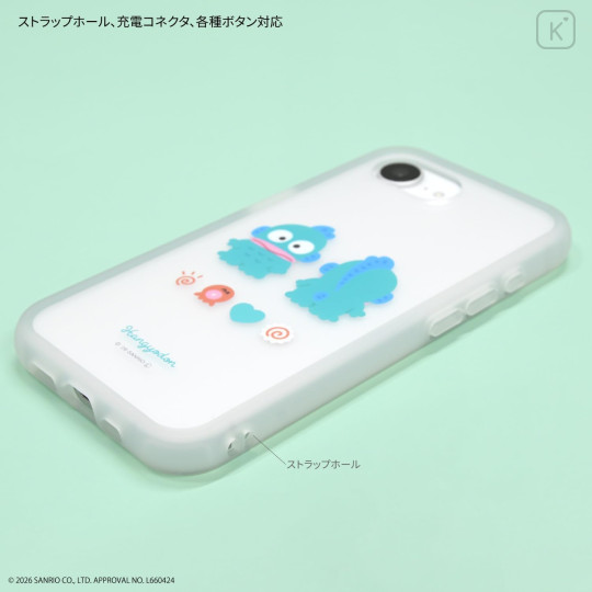 Japan Sanrio IIIIfit Plump Frame iPhone 17e / 16e Case - Hangyodon - 3