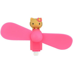 Japan Sanrio Lightning Mini Cool Fan - Hello Kitty : Sunburn
