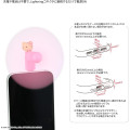 Japan Sanrio Lightning Mini Cool Fan - Hello Kitty : Sunburn - 3