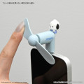 Japan Sanrio Lightning Mini Cool Fan - Pochacco - 5