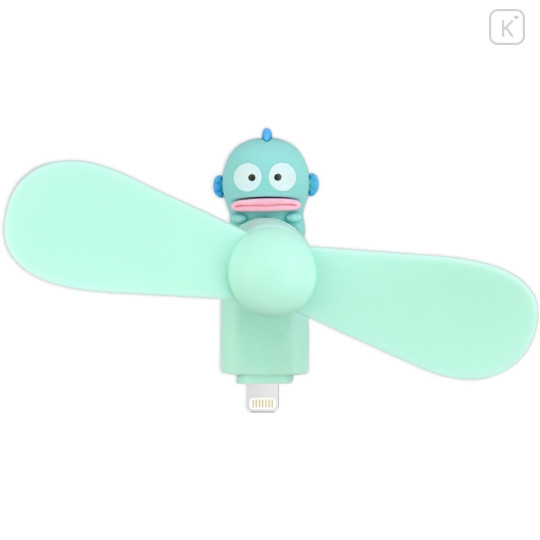Japan Sanrio Lightning Mini Cool Fan - Hangyodon - 1
