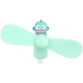Japan Sanrio Lightning Mini Cool Fan - Hangyodon - 1