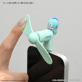 Japan Sanrio Lightning Mini Cool Fan - Hangyodon - 5