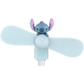 Japan Disney USB Type-C Mini Cool Fan - Stitch - 1
