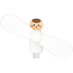 Japan Chiikawa USB Type-C Mini Cool Fan - Kurimanju