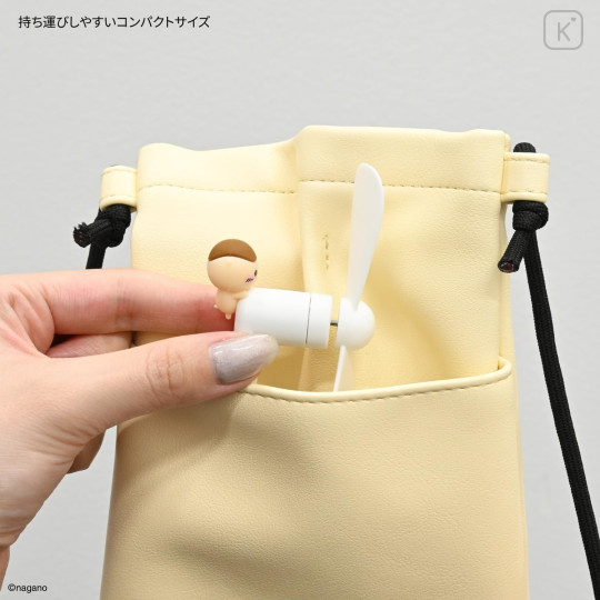 Japan Chiikawa USB Type-C Mini Cool Fan - Kurimanju - 6