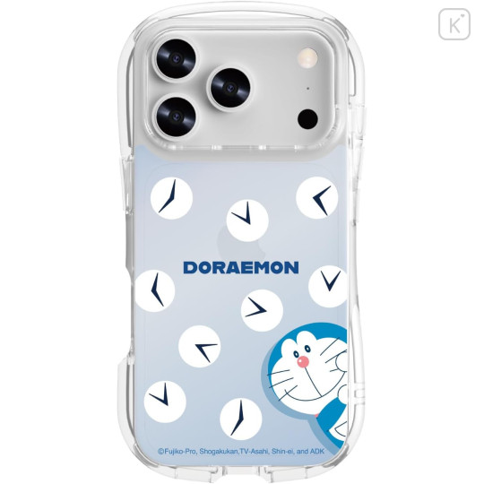Japan Doraemon Crystal Clear iPhone 17 Pro Case - Doraemon : Time Cloth - 1