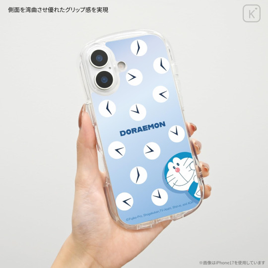 Japan Doraemon Crystal Clear iPhone 17 Pro Case - Doraemon : Time Cloth - 6
