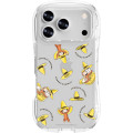 Japan Curious George Crystal Clear iPhone 17 Pro Case - Hat - 1