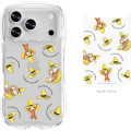 Japan Curious George Crystal Clear iPhone 17 Pro Case - Hat - 2