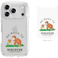 Japan Curious George Crystal Clear iPhone 17 Pro Case - Butterfly - 2