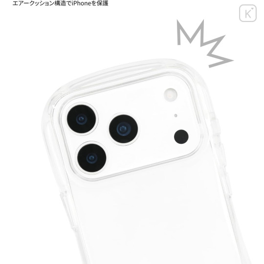 Japan Curious George Crystal Clear iPhone 17 Pro Case - Butterfly - 5