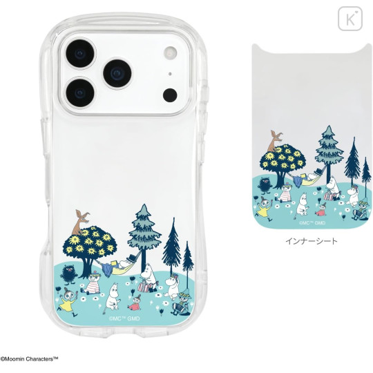 Japan Moomin Crystal Clear iPhone 17 Pro Case - Picnic - 2