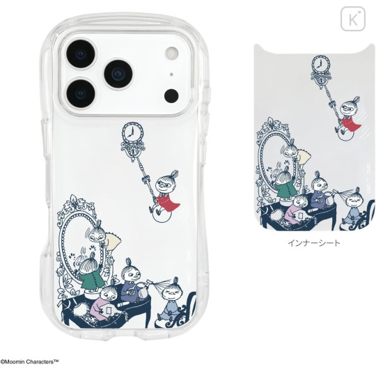 Japan Moomin Crystal Clear iPhone 17 Pro Case - Little My - 2