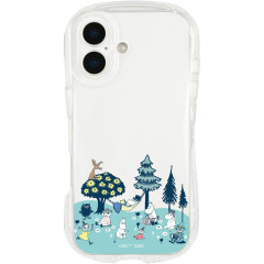 Japan Moomin Crystal Clear iPhone 17 Case - Picnic