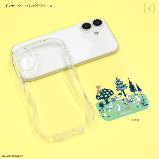 Japan Moomin Crystal Clear iPhone 17 Case - Picnic - 3
