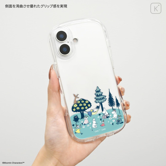 Japan Moomin Crystal Clear iPhone 17 Case - Picnic - 6