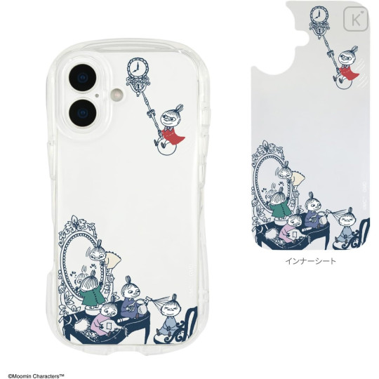 Japan Moomin Crystal Clear iPhone 17 Case - Little My - 2