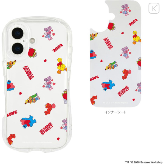 Japan Sesame Street Crystal Clear iPhone 17 Case - 2
