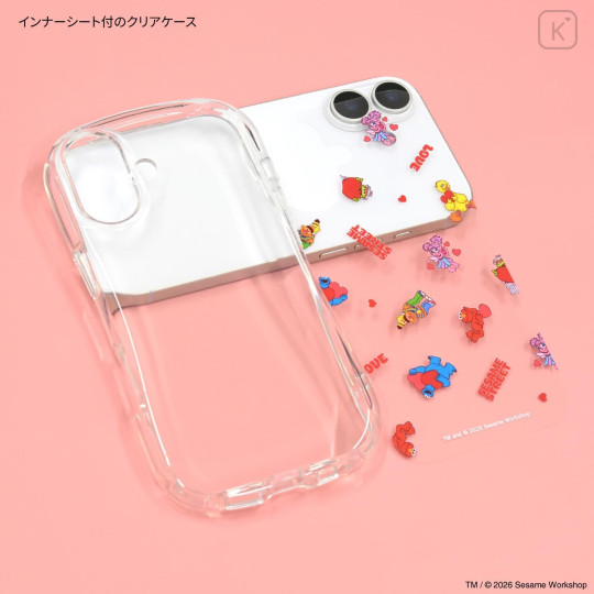 Japan Sesame Street Crystal Clear iPhone 17 Case - 3