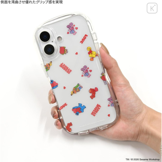 Japan Sesame Street Crystal Clear iPhone 17 Case - 6