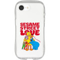 Japan Sesame Street Crystal Clear iPhone 17e / 16e Case - Love - 1