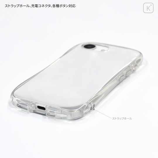Japan Sesame Street Crystal Clear iPhone 17e / 16e Case - Love - 4