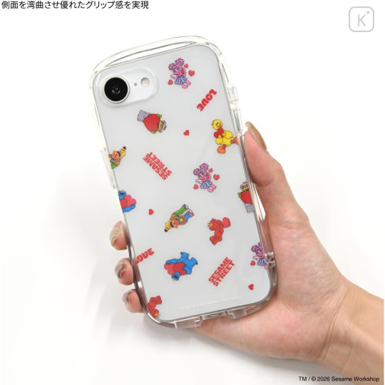 Japan Sesame Street Crystal Clear iPhone 17e / 16e Case - 6