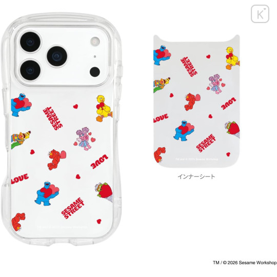 Japan Sesame Street Crystal Clear iPhone 17 Pro Case - 2