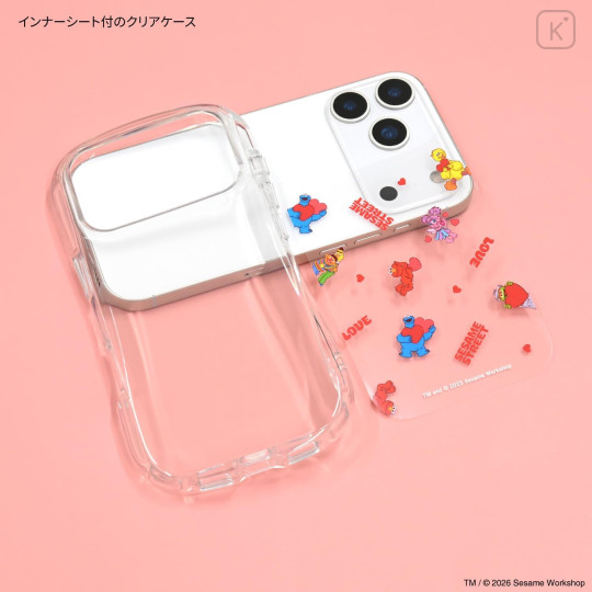 Japan Sesame Street Crystal Clear iPhone 17 Pro Case - 3
