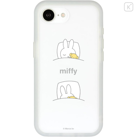Japan Miffy IIIIfit Plump Frame iPhone 17e / 16e Case - Good Night - 1